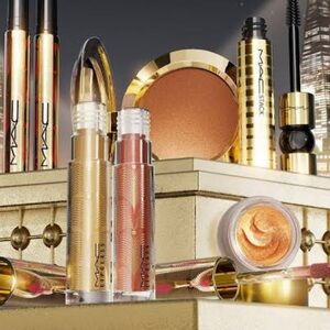 MAC Gift of Gold Makeup 9 piece set